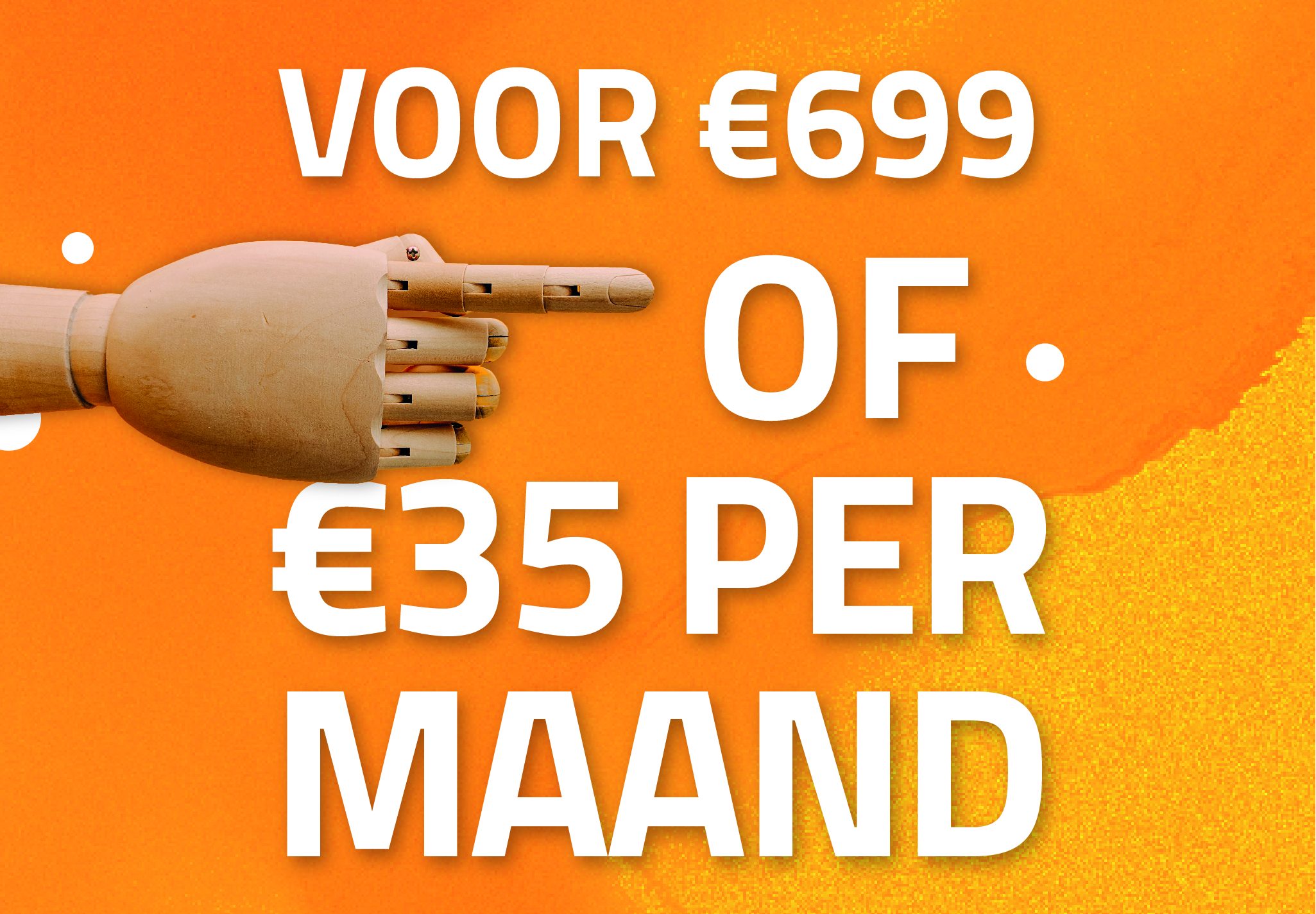 website per maand betalen
